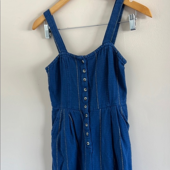 Billabong Navy Capri Jumpsuit | Small - Picture 3 of 6